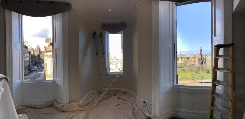 Fraser Suites Edinburgh Sash Window Refurbishment 3 – Edinburgh Windows and Doors