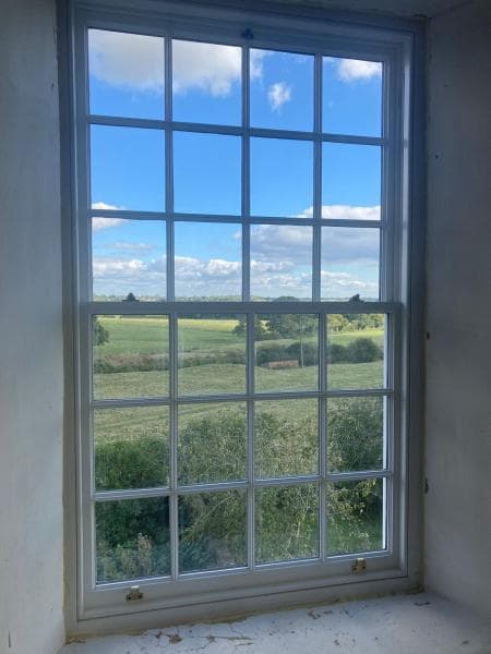 Lenborough Accoya Sash Window Installation 4 – Edinburgh Windows and Doors