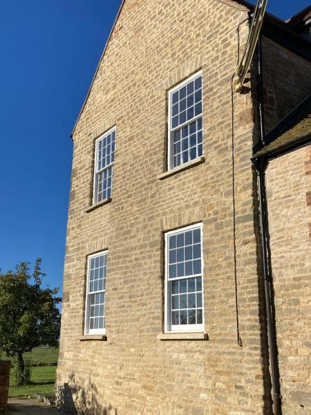Lenborough Accoya Sash Window Installation 5 – Edinburgh Windows and Doors
