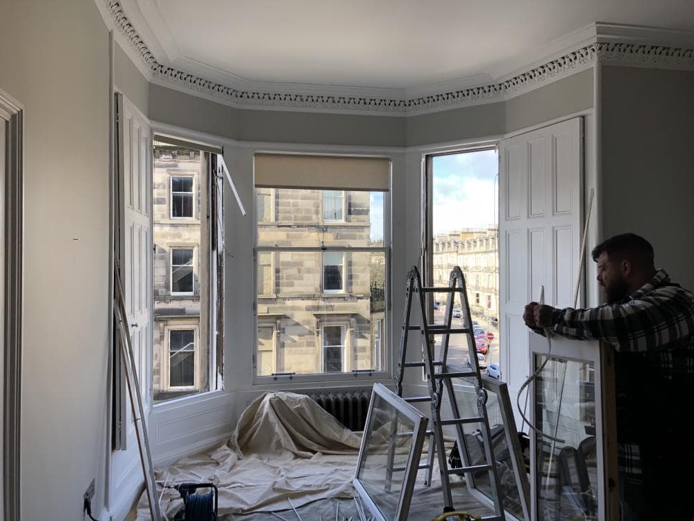 Edinburgh City Centre Sash Window Draught Proofing 1 – Edinburgh Windows and Doors