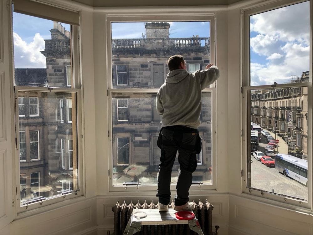Edinburgh City Centre Sash Window Draught Proofing 4 – Edinburgh Windows and Doors